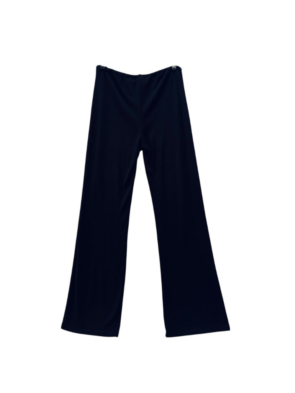 Vintage Guess Collection Black Wide Leg Drawstring Sheer Pants Y2K Minimalist - Picture 5 of 8